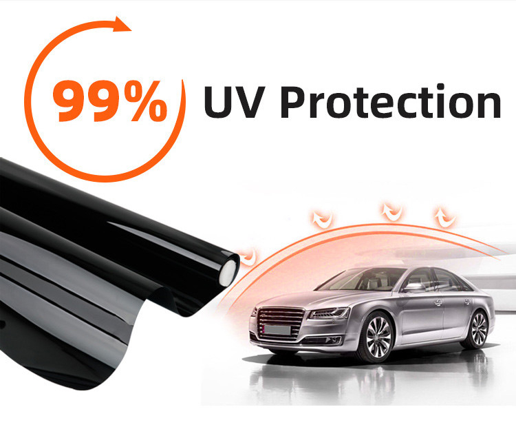 Auto Solarfilme Nano-Keramik UV-Härtung Fenster Glas Farbstoff Film Roll Großhandel 1ply