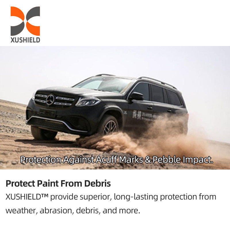 8.5mil Hohe glänzende Hydrophobie hohe Qualität Anti-Kratz-Wärme-Reparatur Klarer TPU-Autosfarbschutzfilm