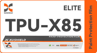 8.5mil Hohe glänzende Hydrophobie hohe Qualität Anti-Kratz-Wärme-Reparatur Klarer TPU-Autosfarbschutzfilm