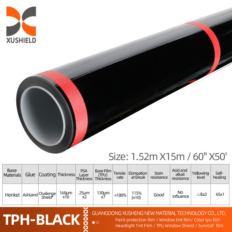 1.52*15m Matte TPH TPU PPF Schutzfarbe für die Karosserie Vinylfolie zum Schutz der Oberfläche