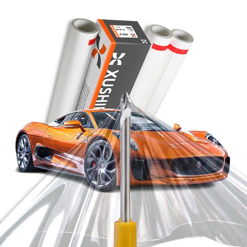 TPH 1.52*15M Hochglanz Roll CLEAR Transparent Klebstoff Kfz-Körperfarbe Schutz Ppf Film Tph