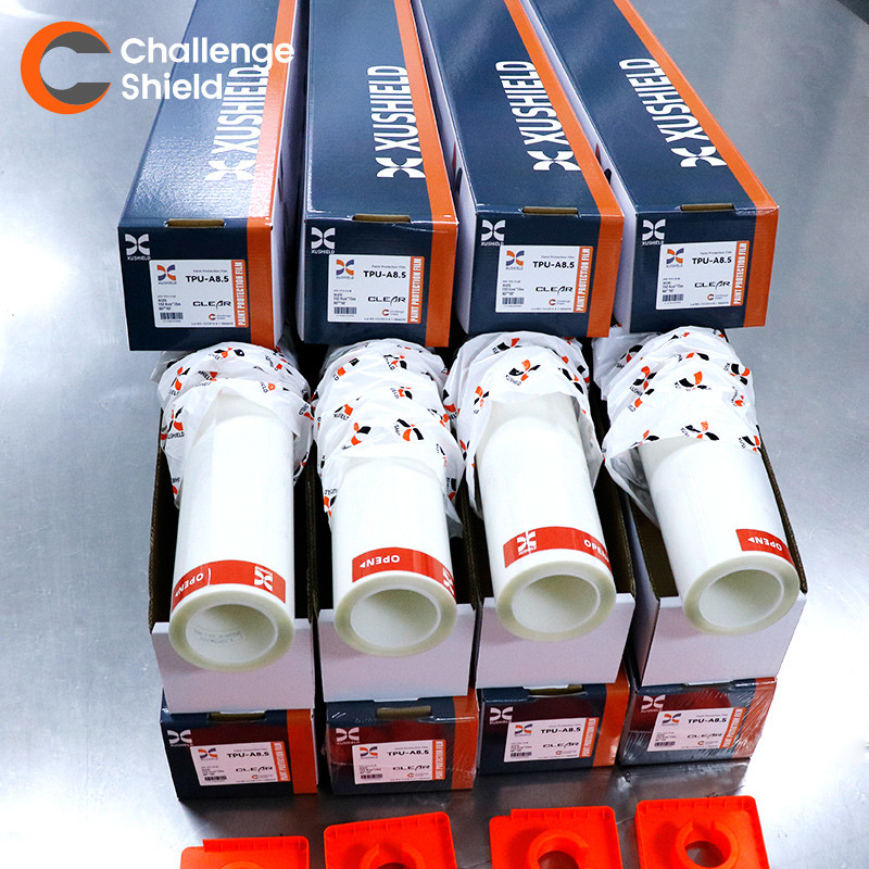 Selbstheiler Farbschutzfilm Wärmewiederherstellung Tpu Ppf Anti-Kratz-Clear Auto Film Roll Auto Aufkleber
