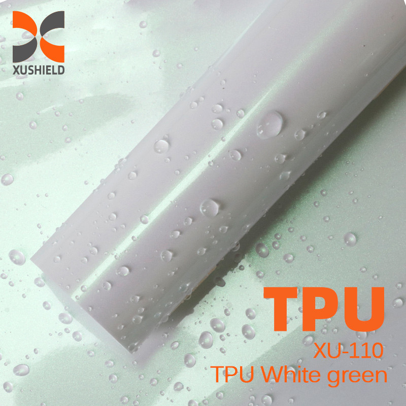 TPU Weißgrün 1,52m*15m grün orange grau Wärme Selbstheilung tpu PPF Farbänderung ppf Auto Anti-Kratz-Autofarbe Oberflächenschutzfilm