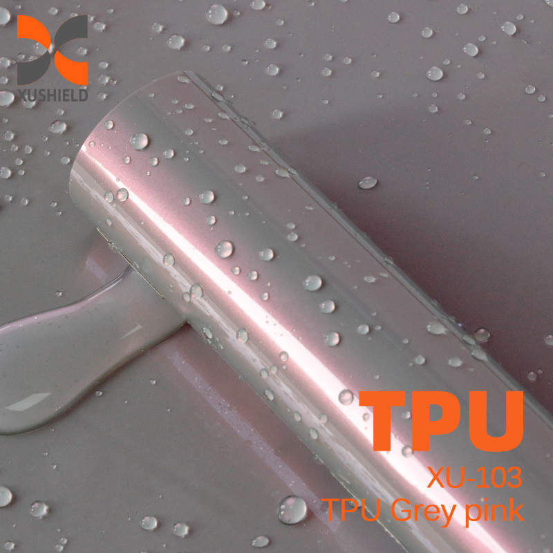 TPU Grau rosa Heilmittel Premium Vollrolle Transparente TPU Karosserie Autowickel ppf Automotive Farbschutzfolien