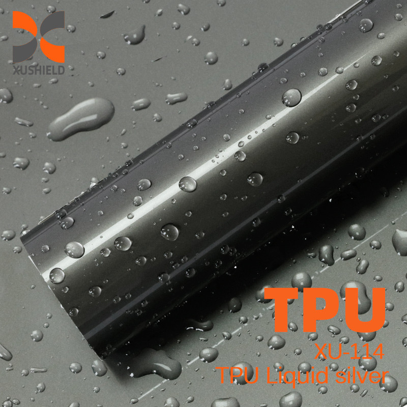 TPU Flüssiges Silber ppf Film 7,5 Mil 6,5 Mil Anti-Kratz-Wärme-Reparatur Klares nano-keramisches Farbschutzfilm TPH TPU ppf für Auto