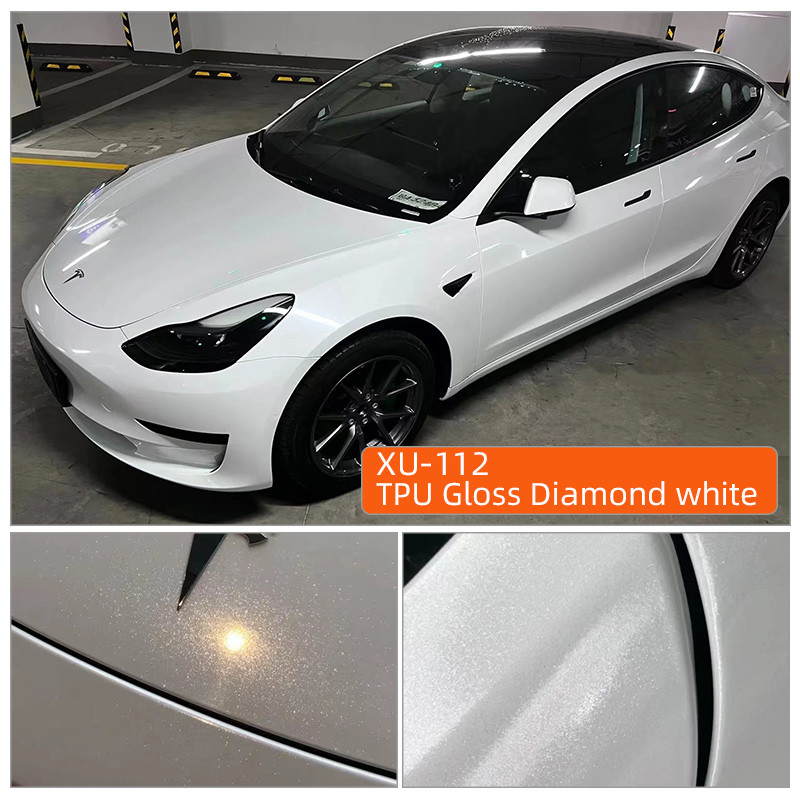 TPU Glanz Diamantweiß PPF Film Ultimate Plus Transparent Autoschutzfilm Matte Schwarz TPU Farbschutzfilm Stealth Car Wrap