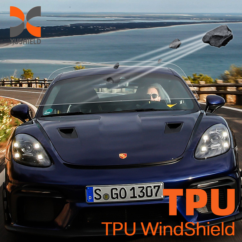 TPU Anti-Risse UV-Schutz-Fahrzeug Windschutzfilm Sand-Proof 7.5mil Auto-Windschutzfilm