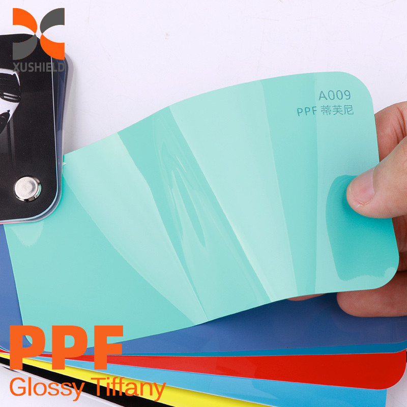 TPU Grau grün Hochwertige TPU PPF Film Anti Kratzer Selbstheilung PPF TPH Glanz Klares Fahrzeugkörper PPF Farbschutzfilm