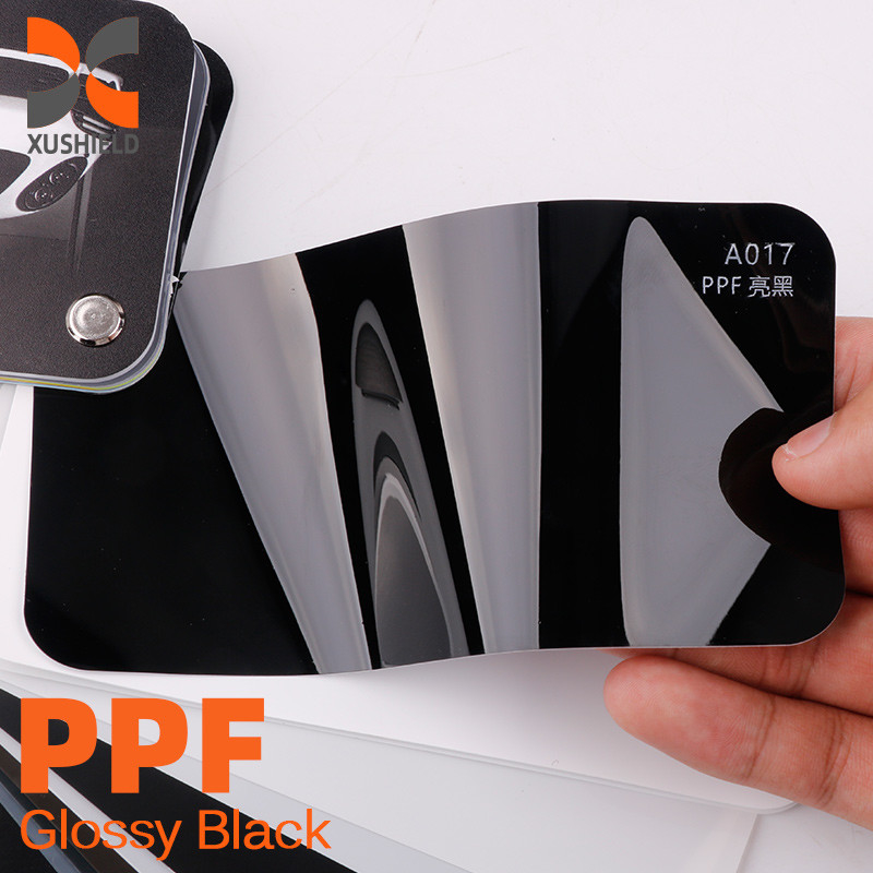 XUSHIELD Auto PPF Selbstklebstoff TPU Autofarbe Schutzfilm nicht gelb Anti-Kratz TPU PPF Film