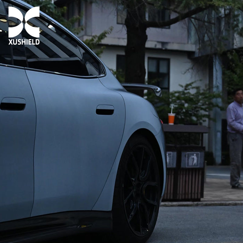 Kundenspezifische USA-Qualität, weltweit niedrigster Preis, Weiß wird Schwarz, TPU PPF Folie, Autoschutzfolie, Autofolie, Sonnenfinsternis Schwarz