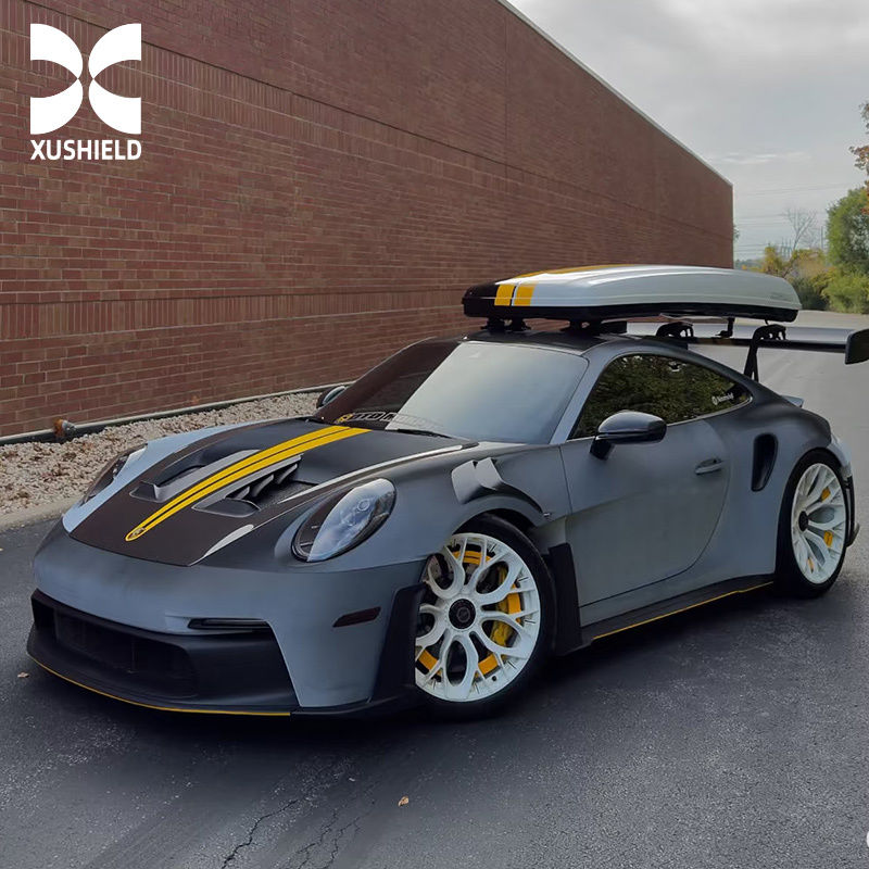 Kundenspezifische USA-Qualität, weltweit niedrigster Preis, Weiß wird Schwarz, TPU PPF Folie, Autoschutzfolie, Autofolie, Sonnenfinsternis Schwarz