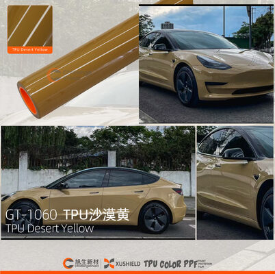 Satin Grau-Lila farbige PPF-Folie 7,5 mil Dicke Fahrzeug-Vinylfolie
